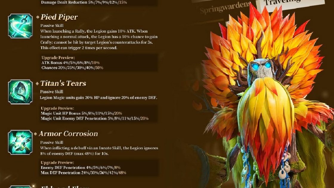 Cantaman Talent Tree Build & Guide